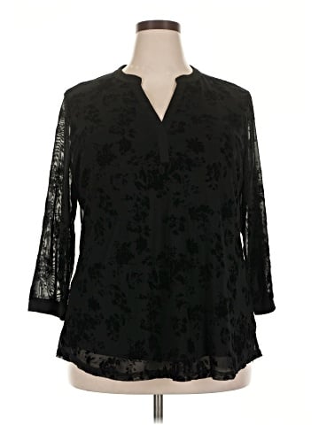 Timeson 3/4 Sleeve Blouse (view 1)