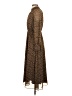 Madewell 100% Polyester Animal Print Brown Casual Dress Size XXS - photo 5