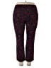 Ann Taylor LOFT Paisley Red Casual Pants Size 18 (tall) - photo 2