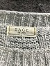 Sage the Label Metallic Gray Pullover Sweater Size L - photo 7