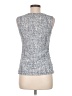 Halogen 100% Nylon Gray Sleeveless Top Size M (petite) - photo 2