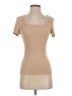 Unbranded Tan Short Sleeve Turtleneck Size XS - photo 1