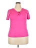 Unbranded Pink Short Sleeve Top Size 3X - photo 1
