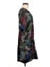 Walter 100% Silk Graphic Gray Casual Dress Size 6 - photo 4