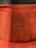 Nike 100% Polyester Orange Active T-Shirt Size M - photo 7