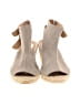 Kanna 100% Leather Gray Wedges Size EU 39 - photo 2