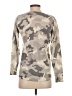 Central Park West 100% Cashmere Camo Tan Cashmere Pullover Sweater Size S - photo 2