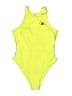 H&M Solid Yellow One Piece Swimsuit Size 8 (petite) - photo 1