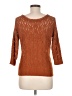 Boutique + Orange Pullover Sweater Size Med Plus - photo 2