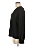 1.State 100% Polyester Black Long Sleeve Blouse Size M - photo 5