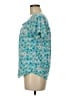 Lands' End Teal Short Sleeve Blouse Size M (estimated) - photo 5