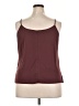 Assorted Brands 100% Polyester Burgundy Tank Top Size XXL - photo 2