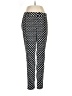 Banana Republic 100% Polyester Polka Dots Black Leggings Size 2 - photo 1