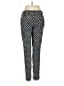 Banana Republic 100% Polyester Polka Dots Black Leggings Size 2 - photo 2