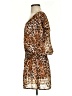 Smart & Sexy 100% Polyester Brown Kimono Size Sm - Med - photo 5