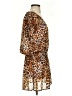 Smart & Sexy 100% Polyester Brown Kimono Size Sm - Med - photo 4