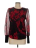Chico's Red Long Sleeve Blouse Size Med (1) - photo 1