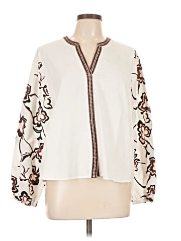 Calypso St. Barth 3/4 Sleeve Blouse (view 1)