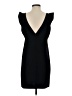 Everly 100% Polyester Solid Black Cocktail Dress Size S - photo 2
