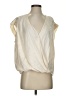 Halston 100% Silk Ivory Sleeveless Silk Top Size S - photo 1