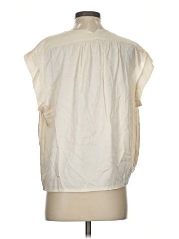 Halston Sleeveless Silk Top (view 2)