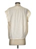 Halston 100% Silk Ivory Sleeveless Silk Top Size S - photo 2