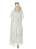 Taylor 100% Polyester White Cocktail Dress Size 8 - photo 5