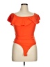 Ambiance Orange Bodysuit Size 1X - photo 1