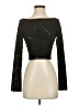 Princess Polly Black Long Sleeve Top Size 4 - photo 1