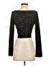 Princess Polly Black Long Sleeve Top Size 4 - photo 2