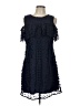 Taylor 100% Polyester Blue Cocktail Dress Size 10 - photo 1