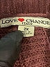 Love Change 100% Acrylic Burgundy Pullover Sweater Size 2X - photo 7