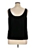 Alex Evenings Black Sleeveless Blouse Size 1X - photo 2