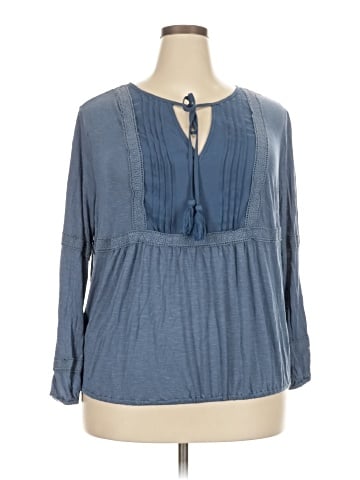 American Rag Cie Long Sleeve Blouse (view 1)
