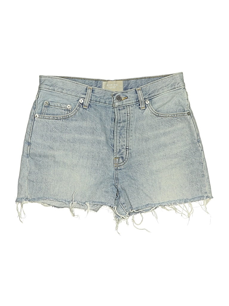 Pre-owned Everlane Denim Shorts In Blue