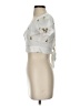 Shein 100% Cotton White Short Sleeve Blouse Size 2 - photo 5