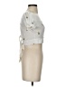 Shein 100% Cotton White Short Sleeve Blouse Size 2 - photo 4