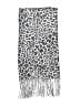 Unbranded Animal Print Gray Black Scarf One size - photo 2