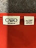 Cato Red 3/4 Sleeve Blouse Size 26 - 28 - photo 7