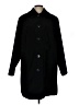 Merona 100% Polyester Black Coat Size L (estimated) - photo 1