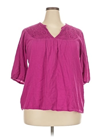 Assorted Brands 3/4 Sleeve Blouse (view 1)