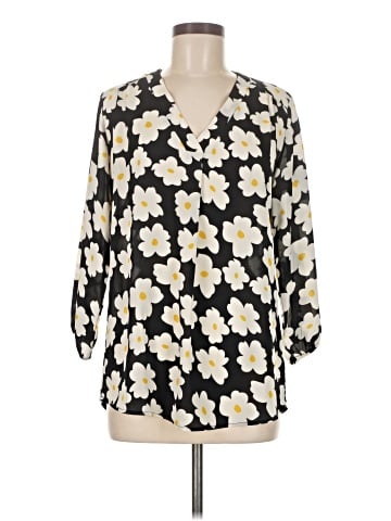 Jon & Anna 3/4 Sleeve Blouse (view 1)