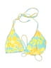 Triangl Tropical Yellow Swimsuit Top Size L - photo 1