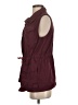 Unbranded 100% Cotton Burgundy Vest Size S - photo 5