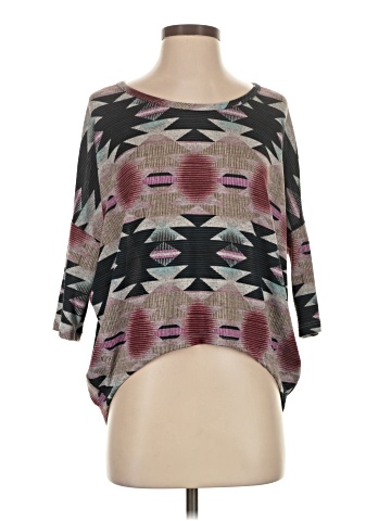 Living Doll 3/4 Sleeve Top (view 1)