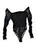 Princess Polly Black Bodysuit Size 4 - photo 1