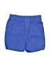 Buttons and Thread 100% Cotton Solid Blue Shorts Size 3-6 mo - photo 1
