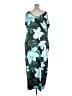 Unbranded Tropical Teal Cocktail Dress Size 5XEstimated - photo 2