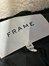 FRAME 100% Polyester Ivory Faux Fur Jacket Size L - photo 6