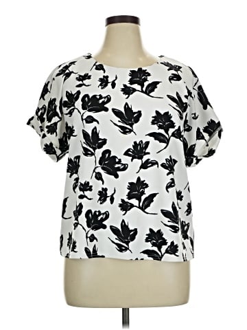 MELLODAY Short Sleeve Blouse (view 1)